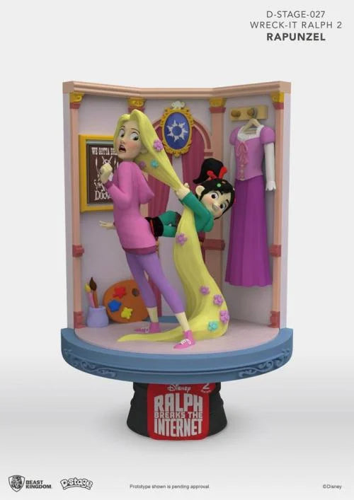 RALPH 2.0 - Raiponce & Vanellope - Phase D 15 cm
