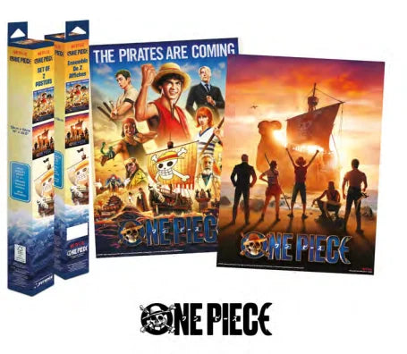 ONE PIECE NETFLIX - Set 2 Posters 52 x 38cm