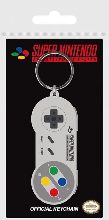 NINTENDO - Manette SNES - Porte-Clés Caoutchouc