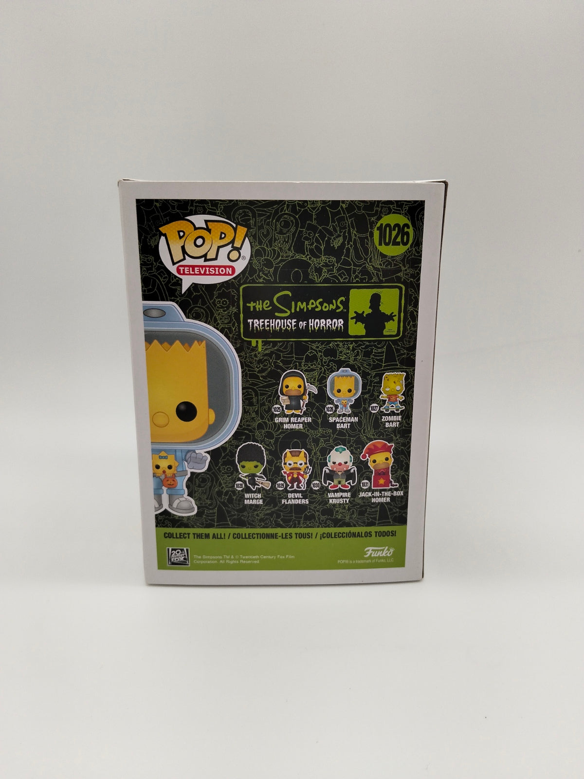 Funko pop spaceman bart the simpson 1026