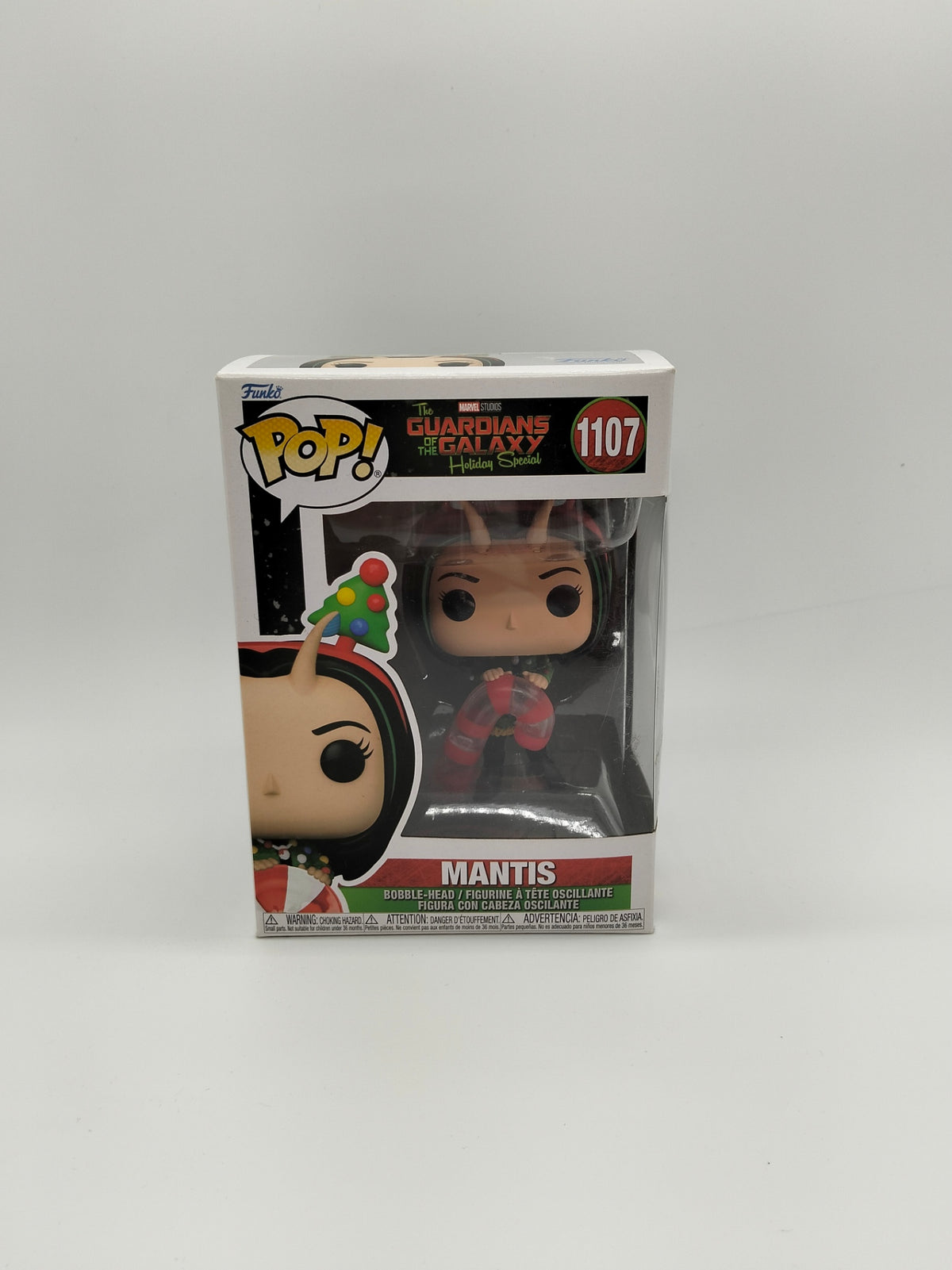 Funko pop Marvel Guardians of The Galaxy Holiday Special Mantis 1107