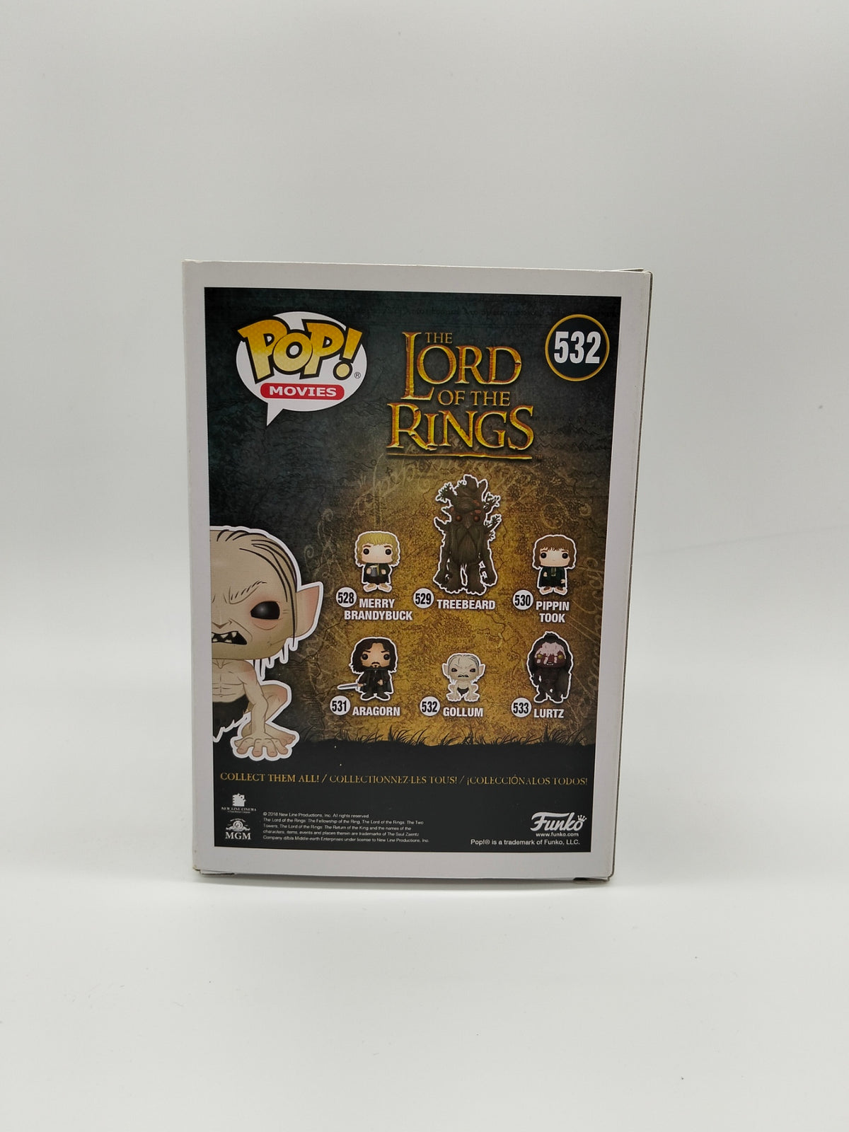 Funko pop The lord of the rings Gollum 532
