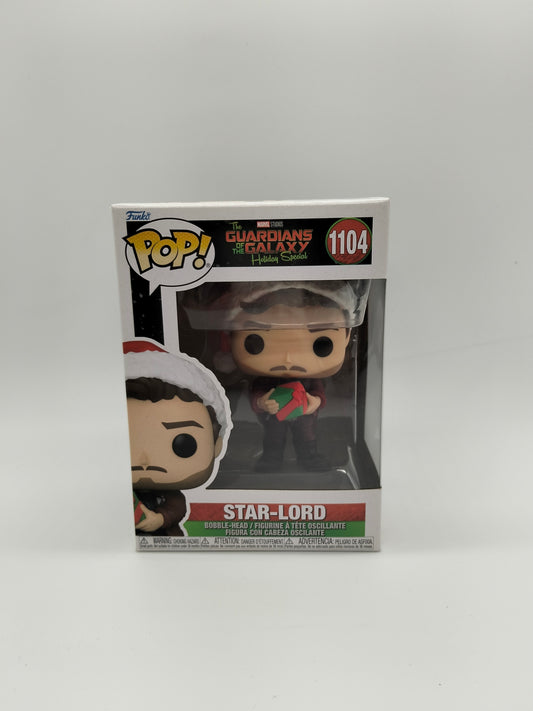 Funko pop Marvel The Guardians of The Galaxy Holiday Special Star-lord 1104
