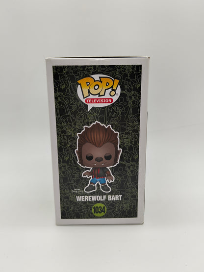 Funko pop The simpsons 2020 fall convention werewolf bart 1034