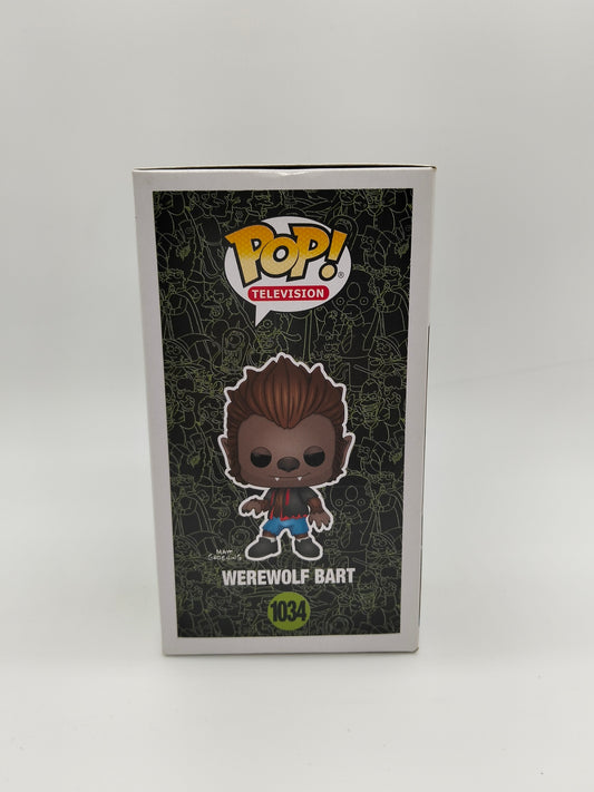 Funko pop The simpsons 2020 fall convention werewolf bart 1034