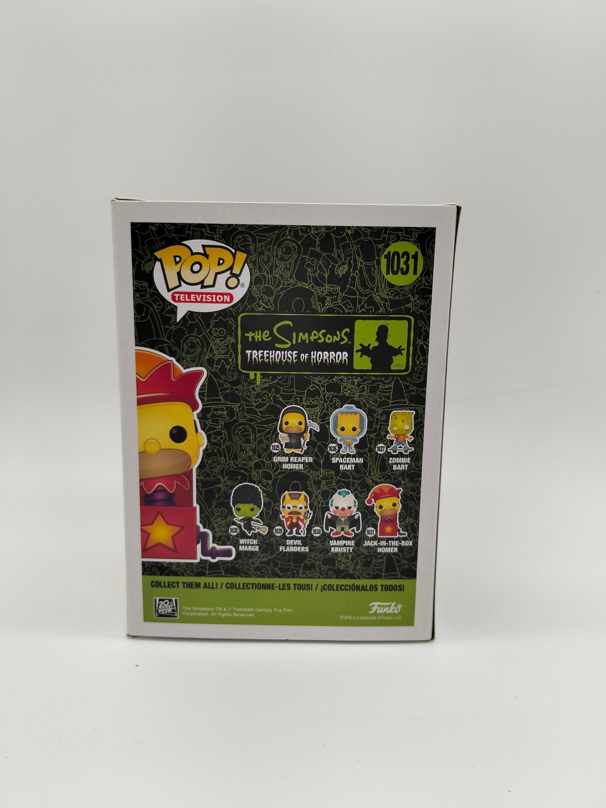 Funko pop The simpsons Jack-in-the-box Homer 1031