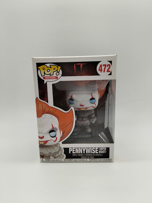 Funko pop IT Pennywise with boat 472