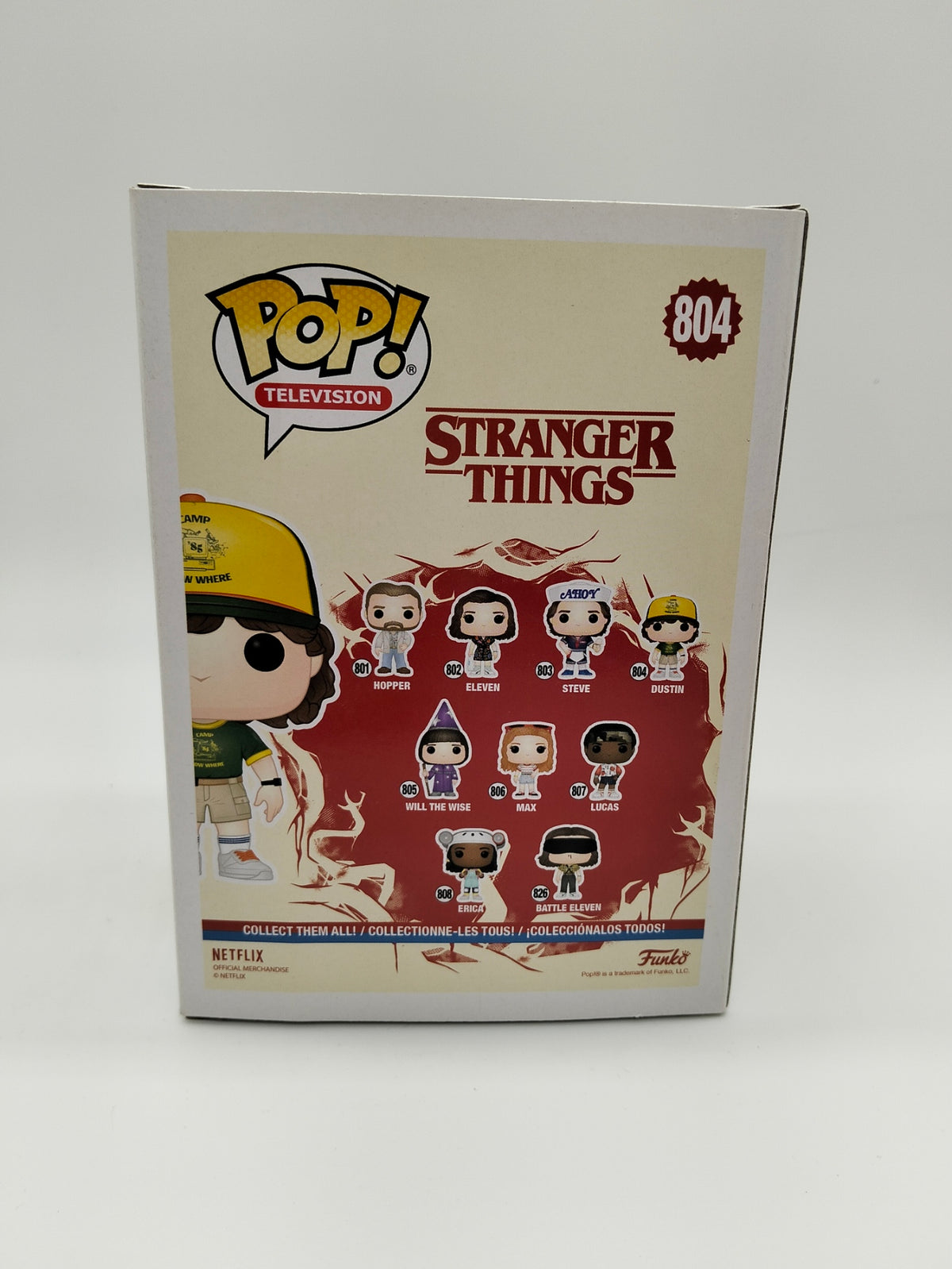 Funko Pop! Dustin au Camp (n°804)