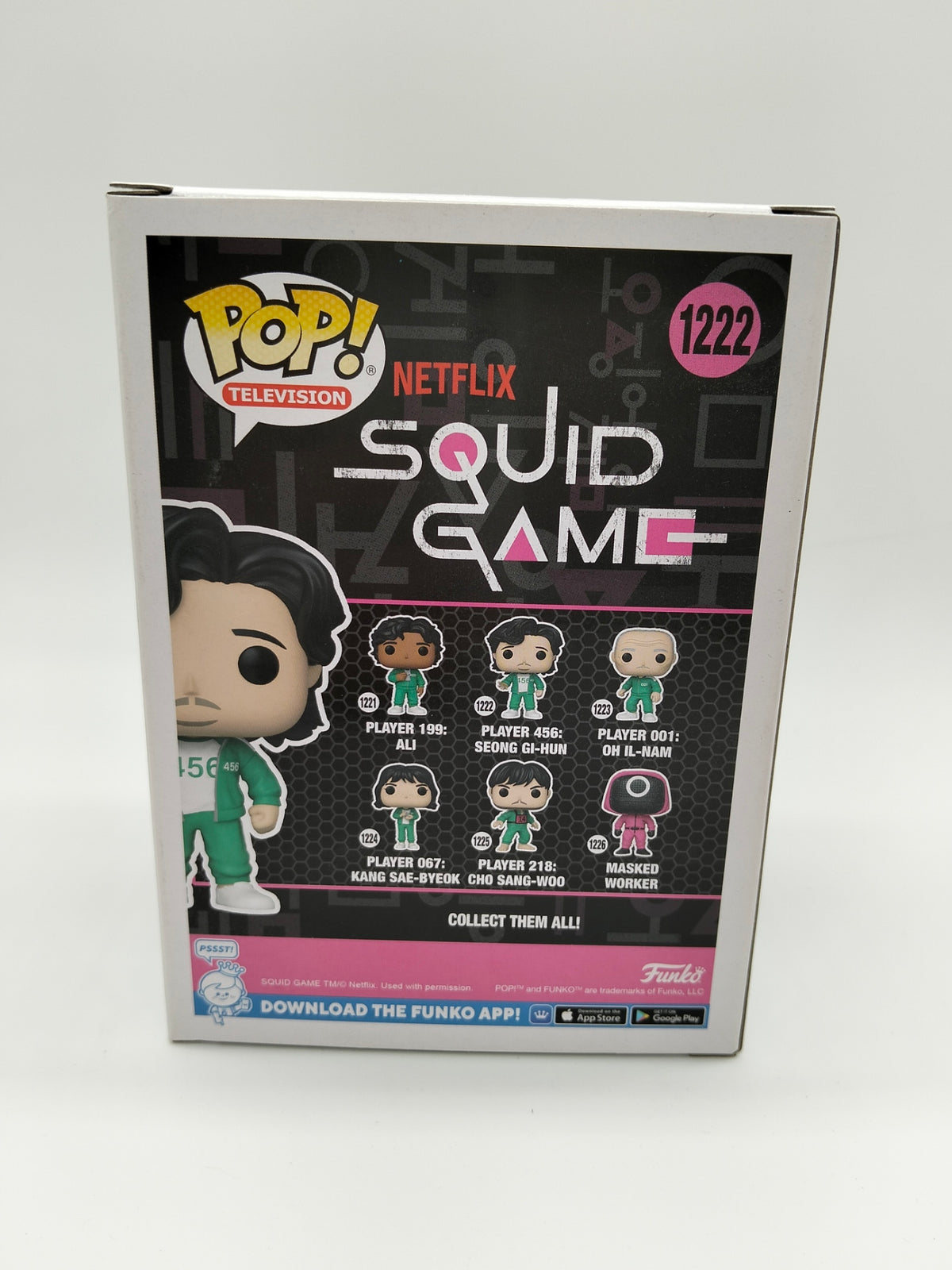 Funko Pop! Player 456: Seong Gi-Hun (n°1222