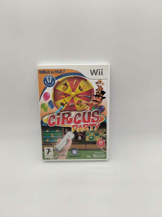 Famille en Folie : Circus Party sur Nintendo Wii