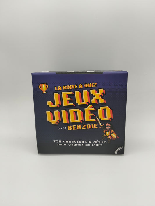 La Boîte à Quiz Jeux Vidéo avec BenZaie