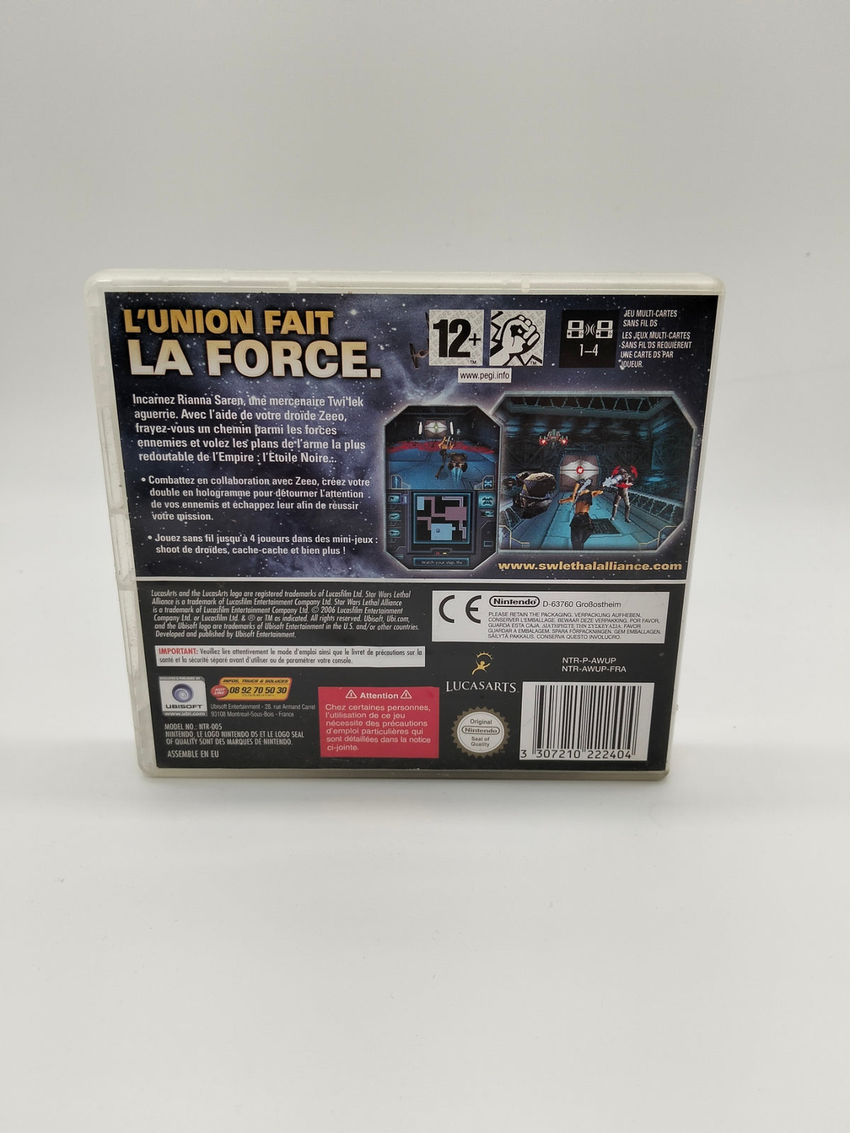 Star Wars : Lethal Alliance sur Nintendo DS