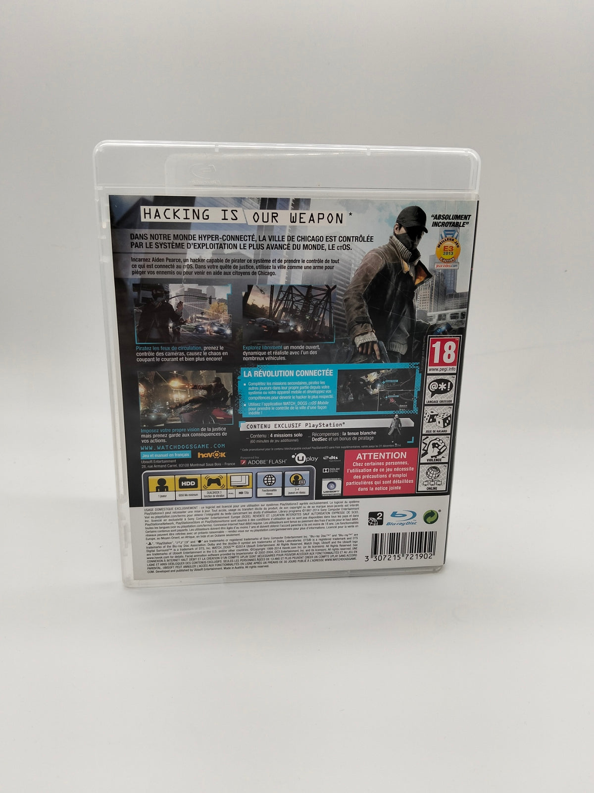 Watch Dogs sur PS3