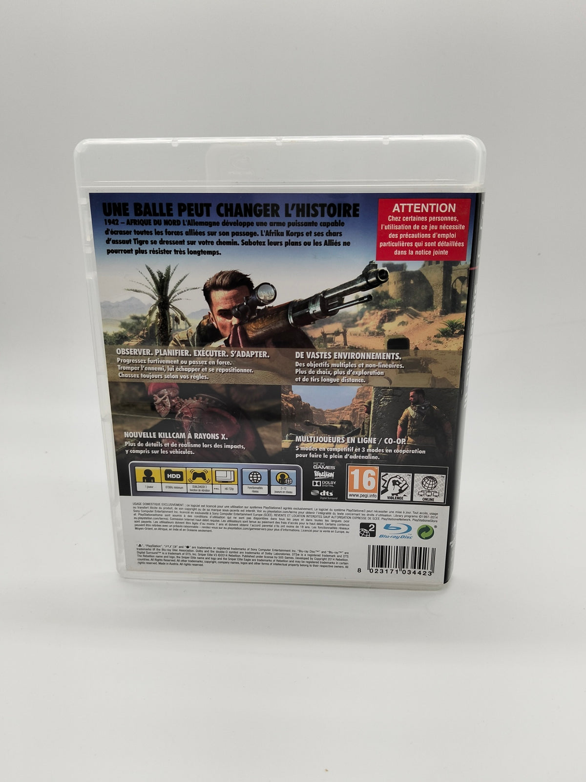 Sniper Elite III sur PS3