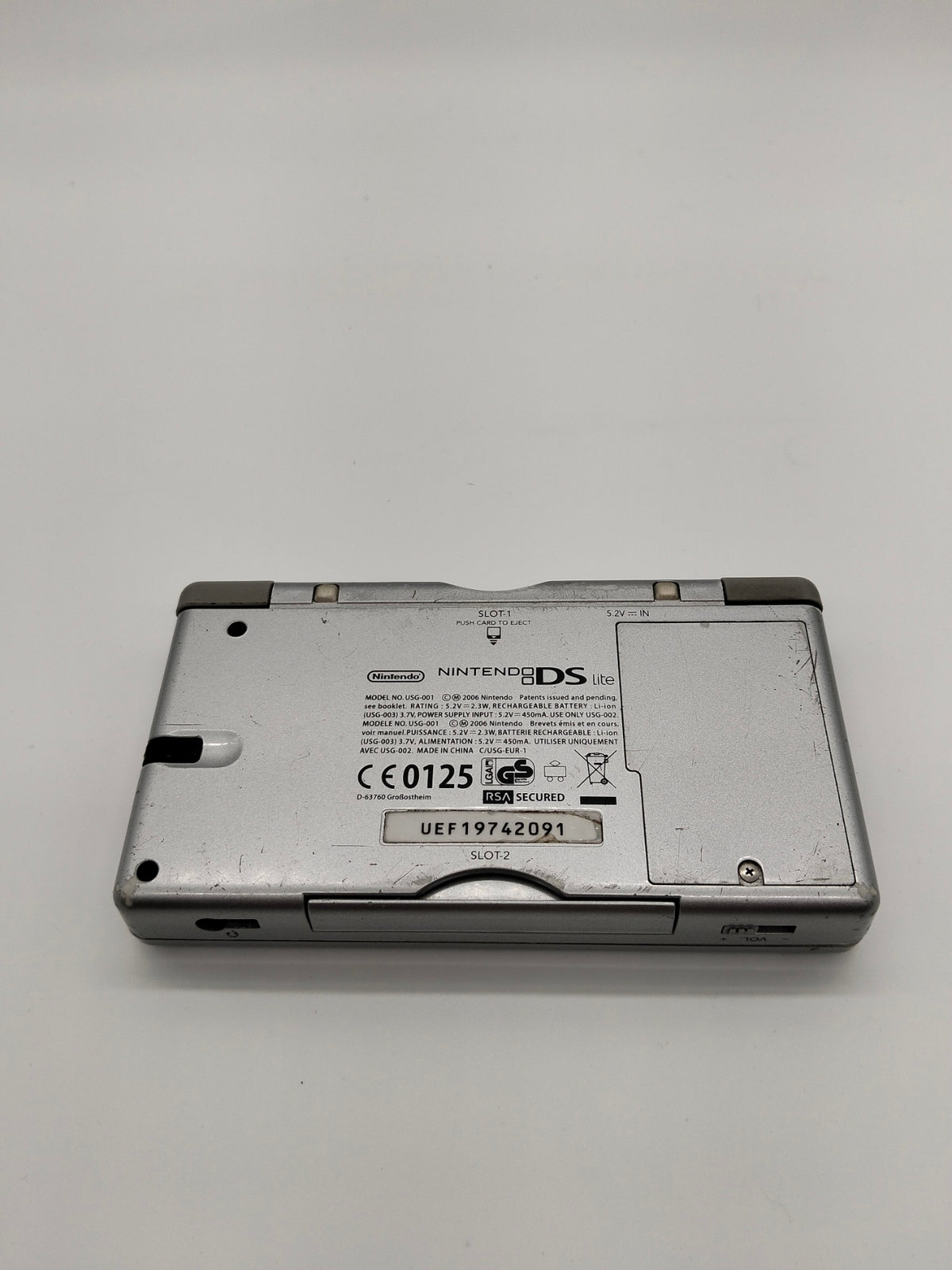 Nintendo DS Lite Argent