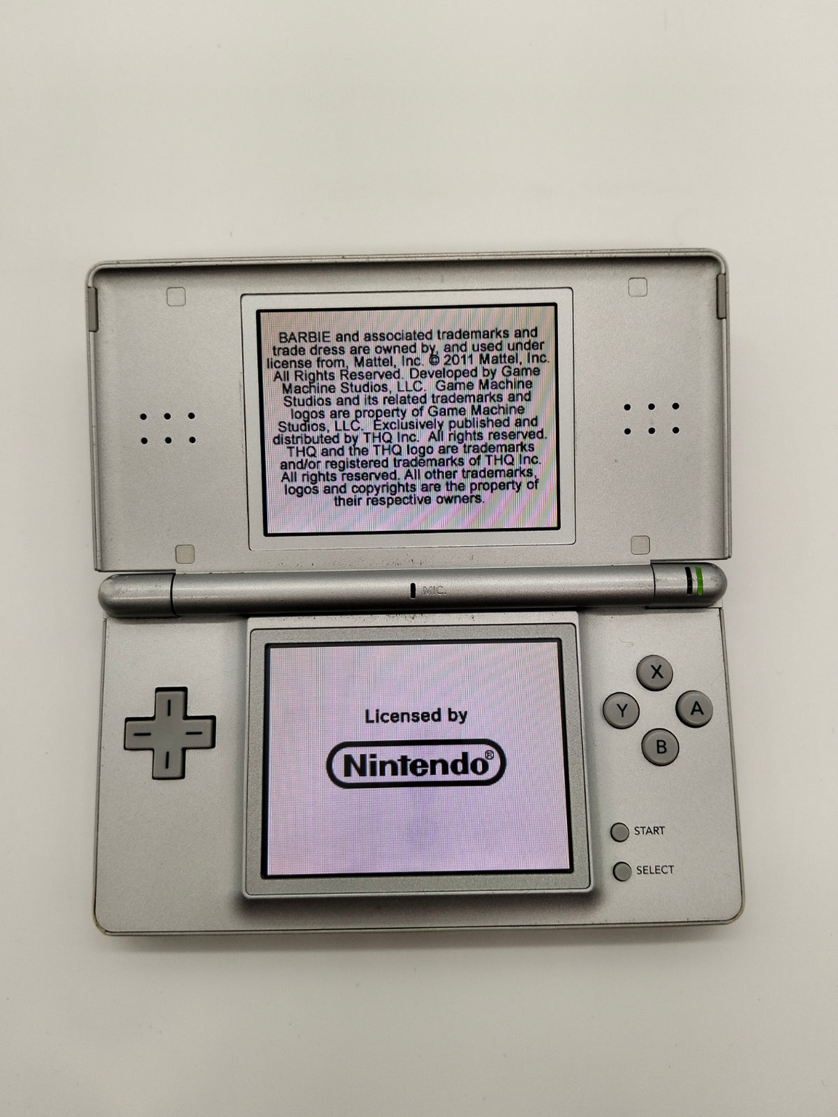 Nintendo DS Lite Argent