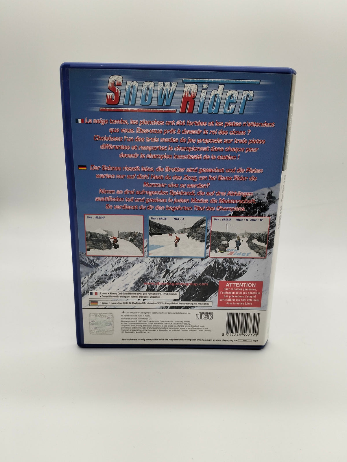 Snow Rider sur PlayStation 2