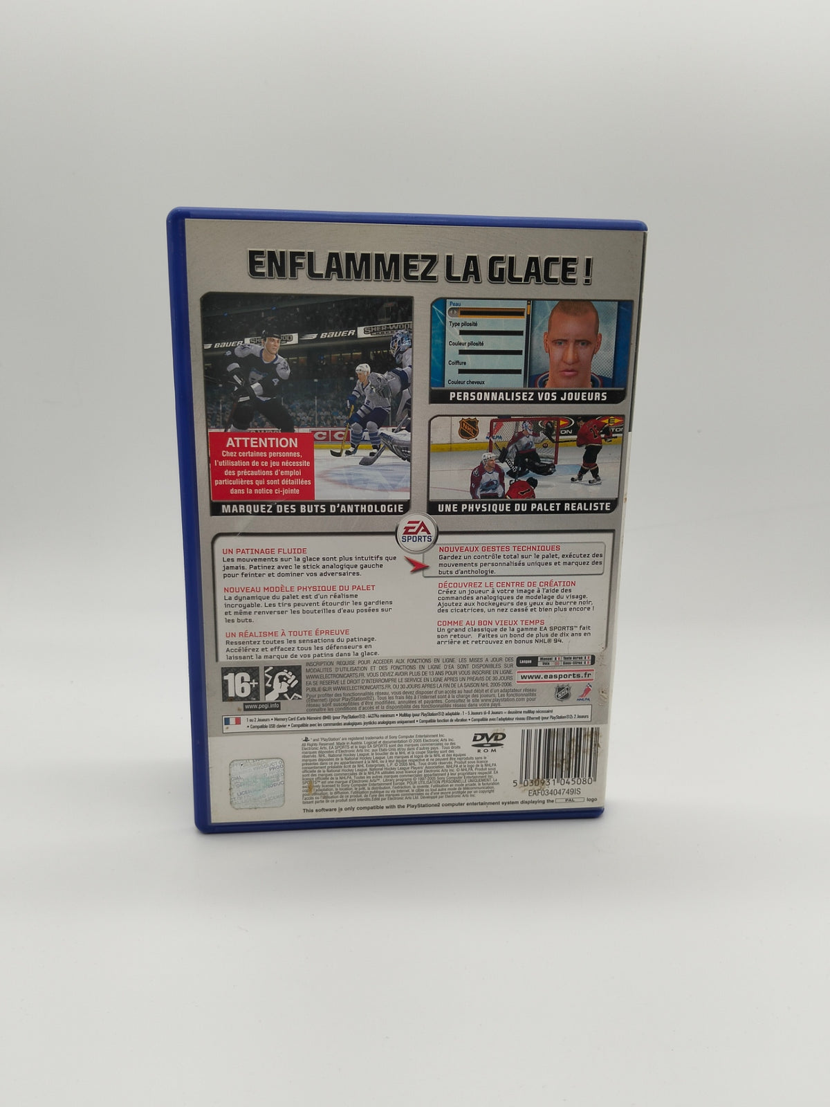 NHL 06 sur PlayStation 2