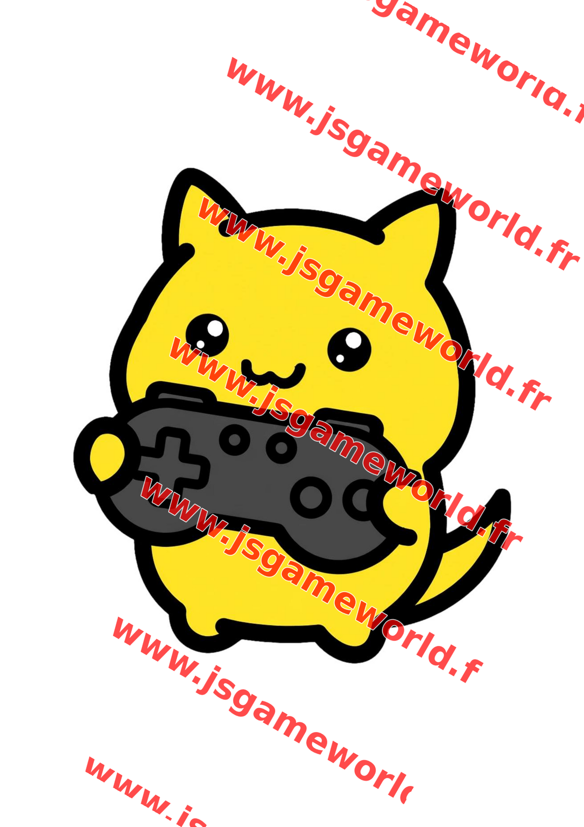 T-shirt Gaming Personnalisé Blanc ou noir - S au XXL